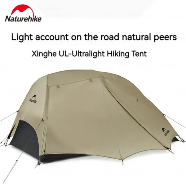 Naturehike Star River UL Camping Tent Ultralight Portable 2 Person 15D Silicone 3 Seasons Tent Outdoor Hiking Tents With Mat