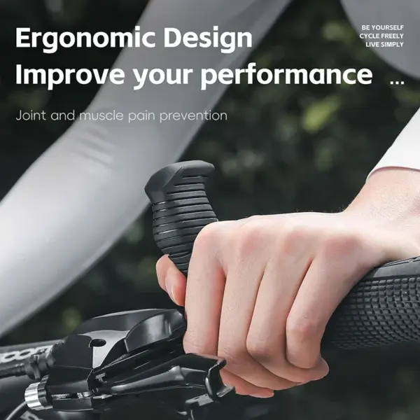 WEST BIKING Bike Inner Handle Bar Grips Ergonomic Design Cycling Inner Bar Ultralight Mountain Bicycle Vice Handle Rest Handle