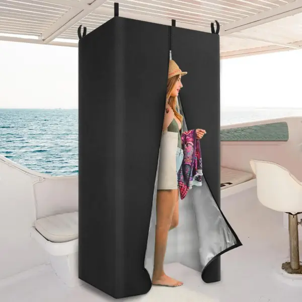 Boat Changing Room Heavy Duty Hanging Privacy Tent Shower Awing Portable OverlandFitting Room For Pontoon Camping