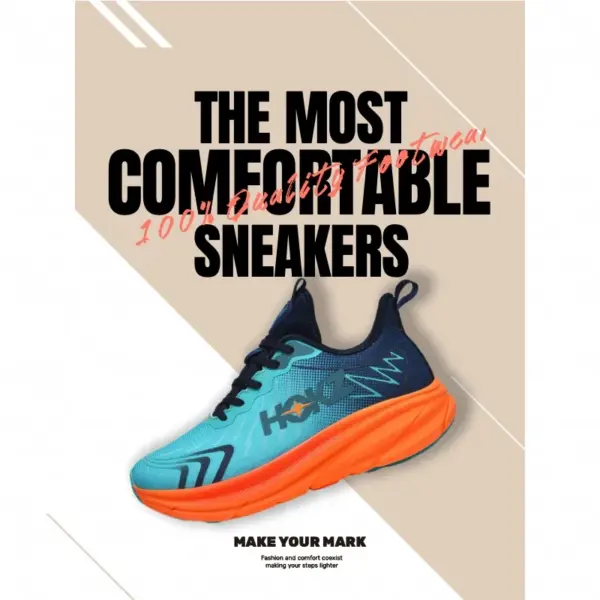 Men Running Shoes Cushioning Mesh Breathable Race Outdoor Trainer Sneakers Off-road Non-Slip Couple Luxury shoes Jogging Shoes