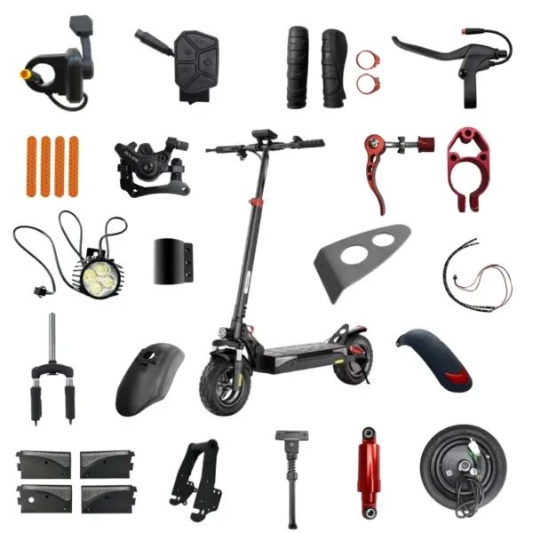iX3 Scooter Various Replacement Parts iScooter iX3 Electric Scooter Switch Charging Port Fender Brake Light Parts Accessories