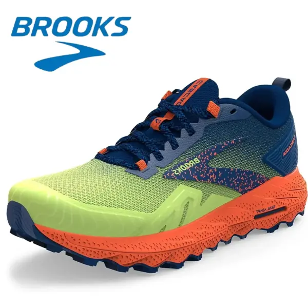 BROOKS Cascadia 17 Running Shoes Men's Shoes Autumn and Winter Lightweight Sports Shoes Men's Shock-absorbing Rebound Shoes