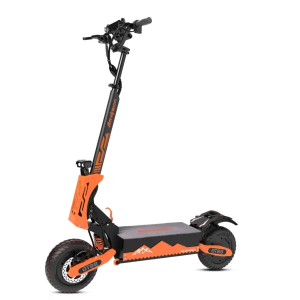 ARWIBON GT08 Electric Scooter, 5600W Motor, Folding Scooter, 60V 27Ah Adult Electric Scooter, 11-inch Off-Road Vacuum Tires