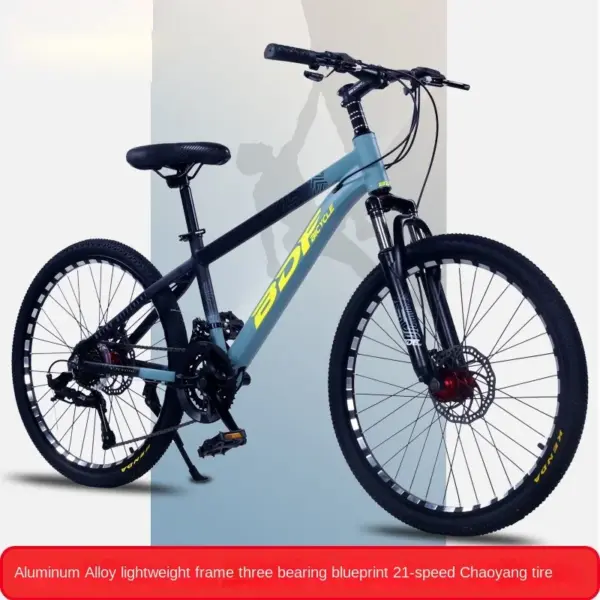 WolFAce Aluminum Alloy Children's Bicycle 20/22/24/26 Inch Variable Speed Mountain Bike Student Safety Double Disc Brake New