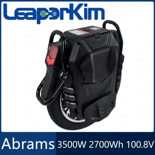 Leaperkim Abrams Self-balancing 3500W 100V 2700Wh 22inch 2.75-17 Electric Unicycle New Launch Monocycle Balance Smart Wheel
