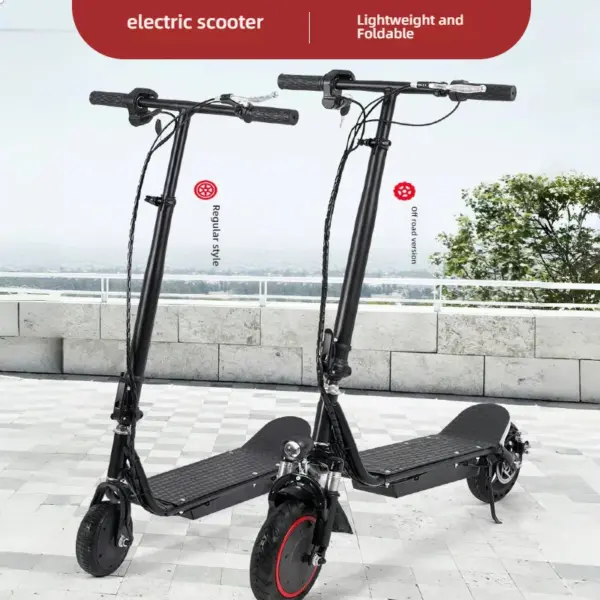 Driver's Representative Folding Electric Bicycle Adult Portable Commuting Two Wheeled Electric Scooter Electric Dirt Bike