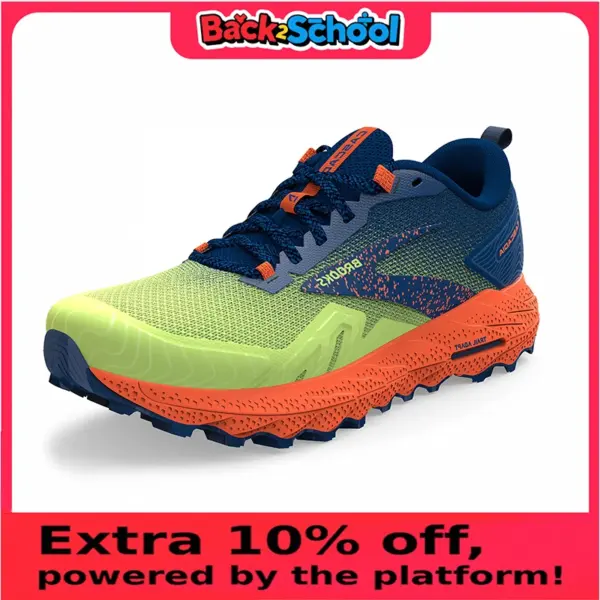 BROOKS Cascadia 17 Running Shoes Men's Shoes Autumn and Winter Lightweight Sports Shoes Men's Shock-absorbing Rebound Shoes