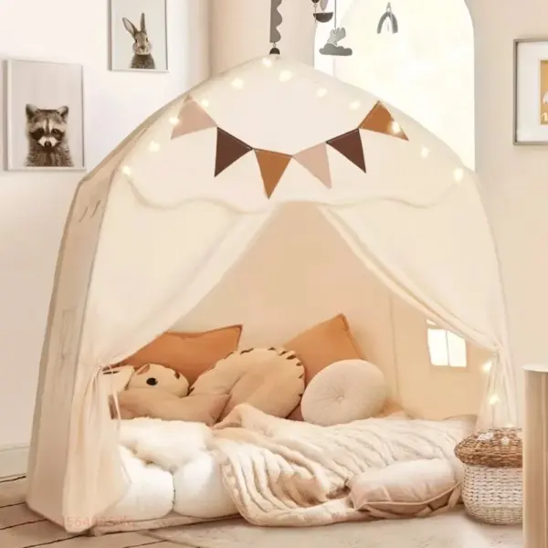 Child Toys Tent Height 51 inch Kid Play Tent Boy Girl Castle Indoor Outdoor Kids House Play Ball Pit Pool Playhouse Cubby