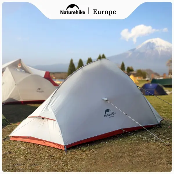 Naturehike Cloud Up 1 2 3 People Tent Ultralight 20D Camping Tent Waterproof Outdoor Trekking Travel Backpacking Cycling Tent
