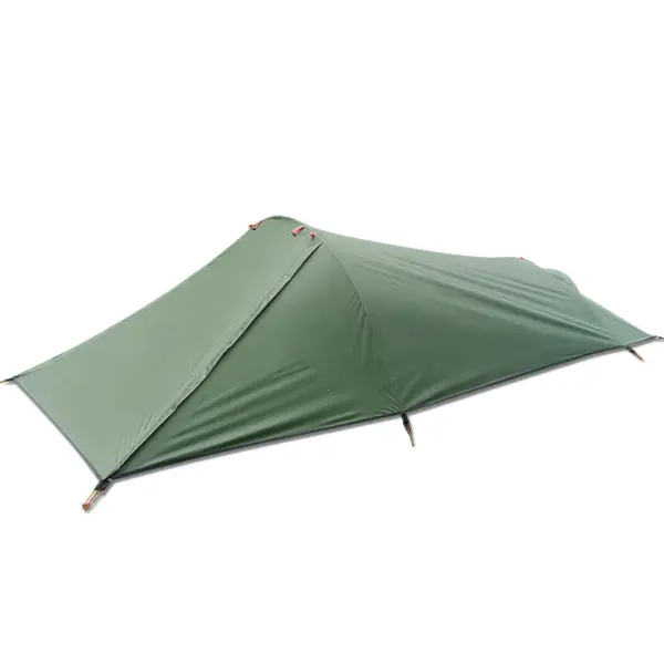 Ultralight Outdoor Single Person Camping Tent Water Resistant Tent Aviation Aluminum Support Portable Sleeping Bag Tent