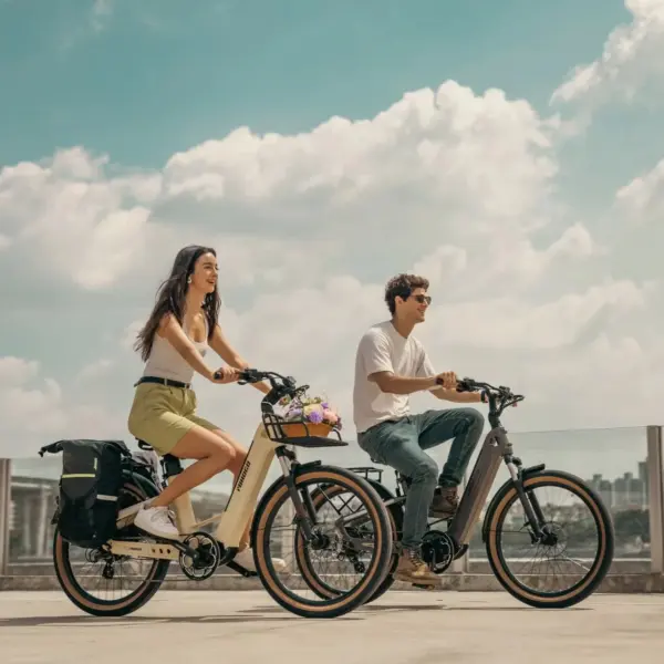 Mihogo Air750 Hybrid Bicycle Road Bike Carbon Fiber Dual Torque Sensor Carbon Fiber Road Bike