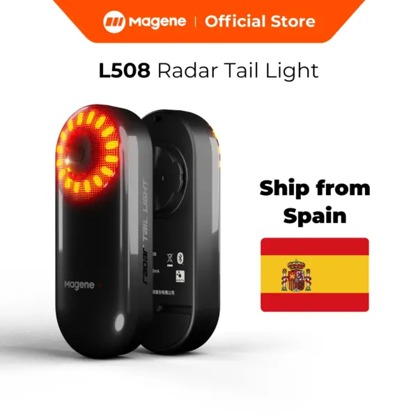 Magene L508 Bike Radar Tail Light Bicycle Rear Brake Sensing Lamp Waterproof LED Cycling Taillight