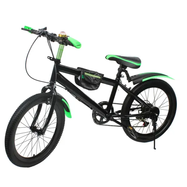 20" Children's Red Mountain Bike, Adjustable Height, Sturdy Frame for Fun and Safe Riding on Outdoor Trails and Roads