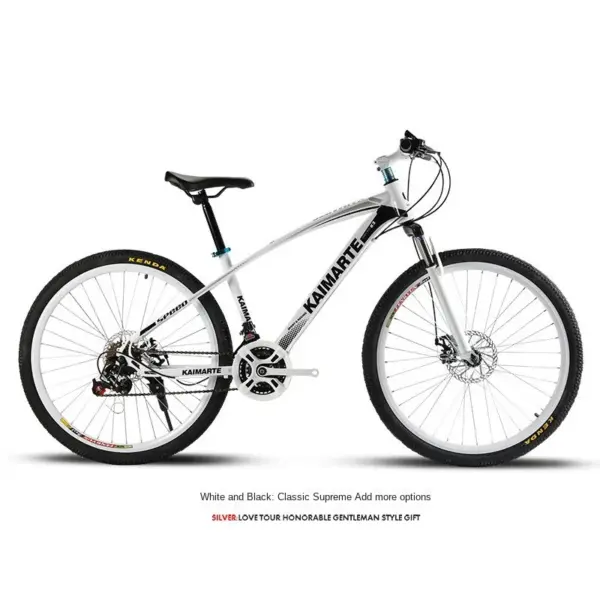 26 Inch SKIG Mountain Bike, Shock-Absorbing MTB for Cross-Country & Camping, Outdoor Riding Bicycle