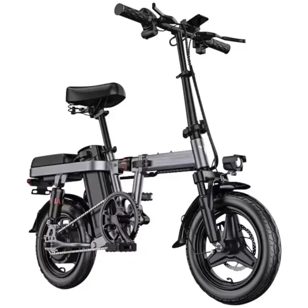 China Factory Mini Size Folding Electric Bicycle 48V 14 Inch Electric City Bike Foldable Electric Bike
