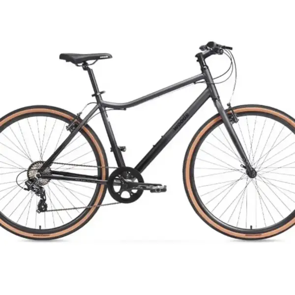 Bicycle T100 aluminum alloy commuting speed lightweight road bike retro men's and women's 700c8 speed