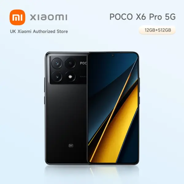 POCO X6 Pro 5G - Smartphone 12+512GB, 6.67" 120Hz POLED display