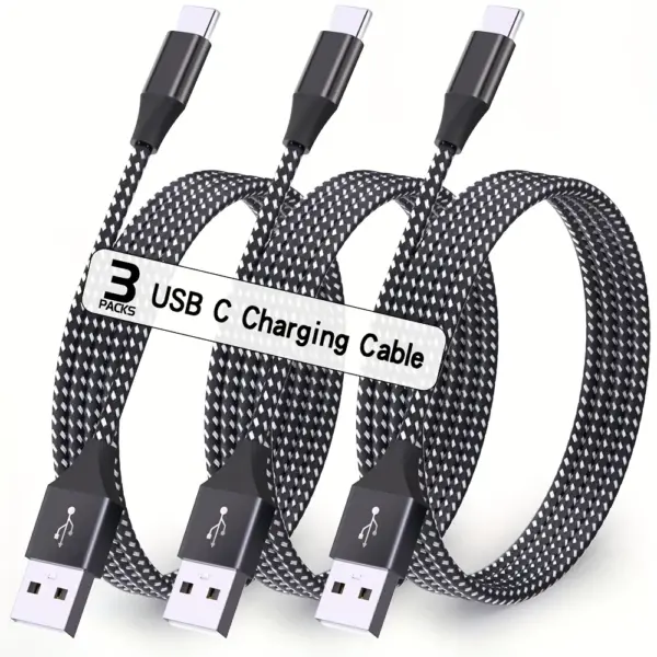 USB A to USB C cable fast charging Type C charging cable suitable for iPhone 16 15 Pro Pro Max Plus for Samsung Galaxy S24