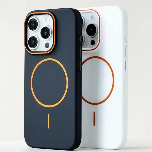 Ultrathin Hit Color MagSafe Phone Case for iPhone 16pro max 15 16 Pro 14 13 12 Magnetic Wireless Charging Matte Hard PC Cover