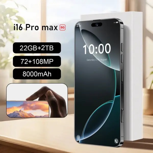 The phone case is used for i16 pro max 5G Global Version Memory Facial Unlock Android 15