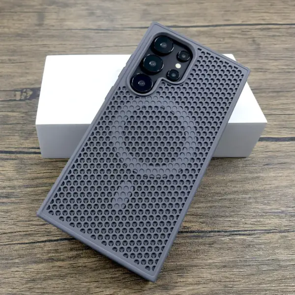 Luxury Dissipate Heat Plastic Case For Samsung Galaxy S25 S24 S23 S22 Ultra Plus S 24 23 22 S24Ultra For Magsafe Charge Cover