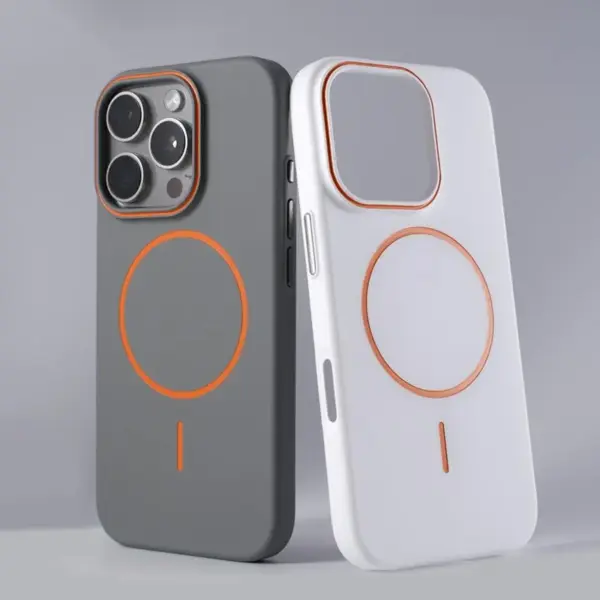 Ultra Thin Simple Hit Color Magsafe Phone Case For iPhone 16 15 14 Plus 13 12 Pro Max Matte Wireless Charger Hard Magnetic Cover