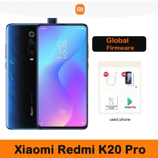 Xiaomi Redmi K20 Pro Smartphone 6GB RAM 128GB Global firmware Snapdragon 855 48 MP+ 20 MP used phone