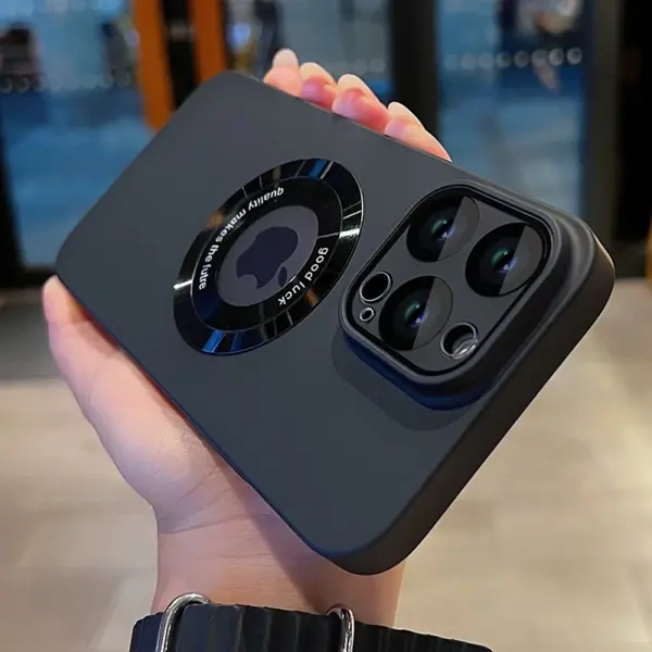 Luxury Magsafe Wireless Charge Phone Case For iPhone 15 16 14 13 12 11 Pro Max 16 Plus Matte Magnetic Back Protector Cases Cover