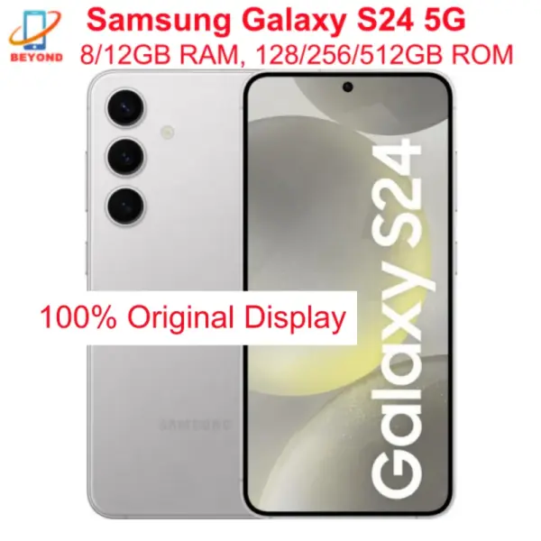 Samsung Galaxy S24 5G S921U1 S921B S9210 S921N 6.2" AMOLED ROM 128/256/512GB RAM 8/12GB NFC Original Android AI Cell Phone