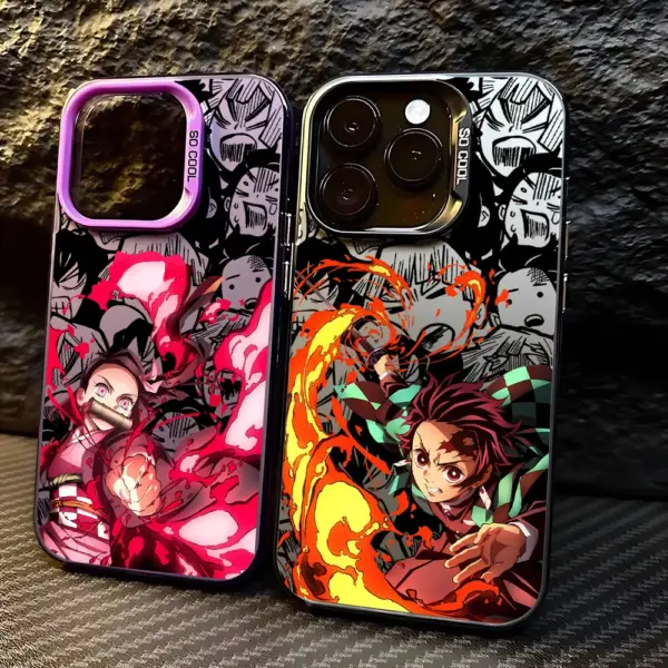 Anime D-Demon Slayers Tanjiroes Phone Case For IPhone 16e 16 15 14 13 12 11 Mini Pro Max X XR XSMAX 8 7 Plus Matte Back Cover