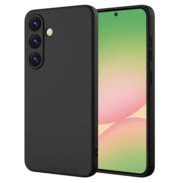Luxury Black Phone Case For Samsung Galaxy A16 A26 A36 A15 A35 A55 A56 A54 A34 A14 A04 A05S A06 A24 A25 Soft Back Cover Case