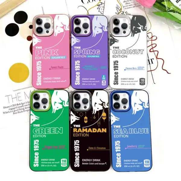 Fashion Red Phone Case For B-Bulles Since 1975 iPhone 16e 16 15 14 13 12 11 mini Pro Max XR XSMAX 8 7 Plus Anti Fall Matte Back