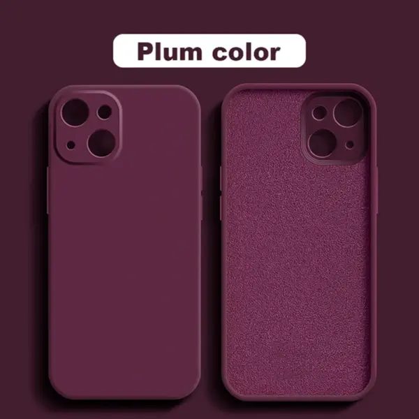 Original Silicone Magnetic Ring Holder Case For iPhone 11 12 13 14 15 Pro XS Max XR X 8 7 Shockproof Funda Cover
