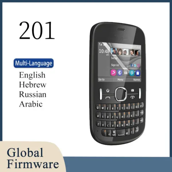 Finland made 201/2010 2G Phone QWERTY Keyboard mkulti-language multi language Unlocked Cellphone unlocked used phone