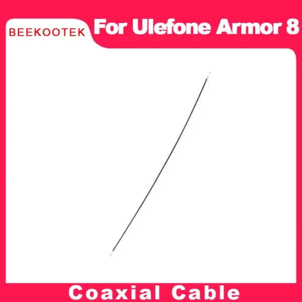 BEEKOOTEK New Original Coaxial Antenna Line Signal Cable For Ulefone Armor 8 Phone Connector Replacement Repair Parts