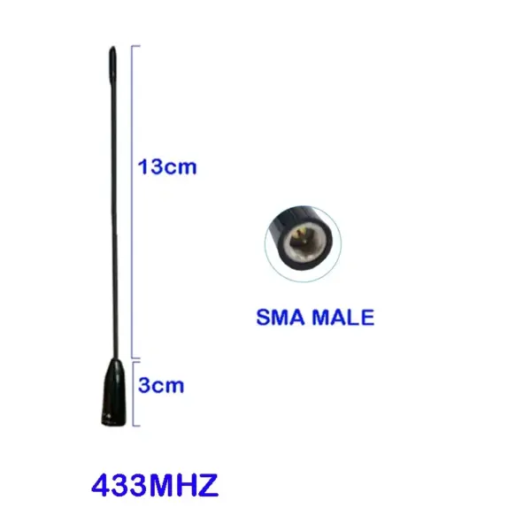 EOTH 5pcs Nb-iot 433mhz Soft antenna 5dbi sma male gsm lora antene module lorawan radio remote control antena walkie talkie