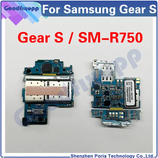 Mainboard For Samsung Gear S SM-R750 R750 Main Board Watch motherboard Repair Parts Replacement