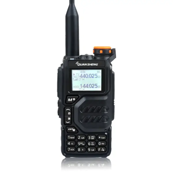Quansheng 50-600MHz RX Walkie Talkie UV-K5 VHFUHF 136-174MHz 400-470MHz RX TX Both DTMF VOX FM Air Band Wireless Freq Copy Radio