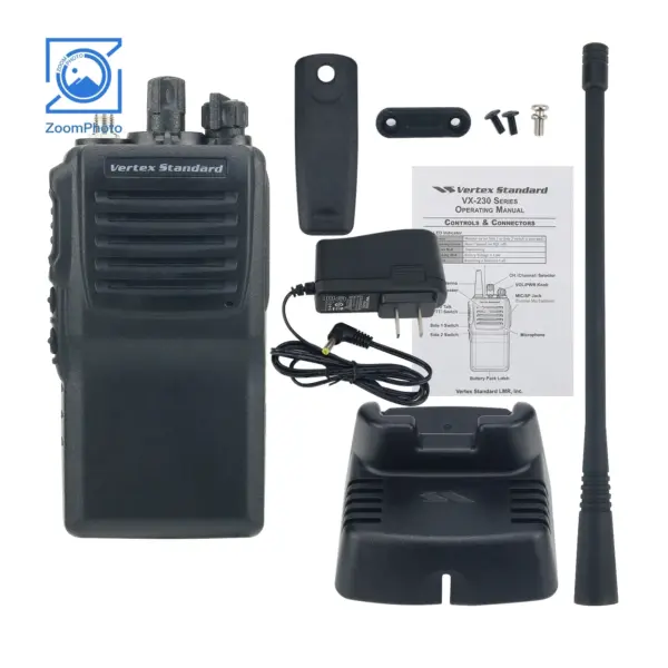 VX-231 5W 10KM UHF Radio Original Walkie Talkie 400-470MHz 136-174MHz Handheld Transceiver for Vertex Standard
