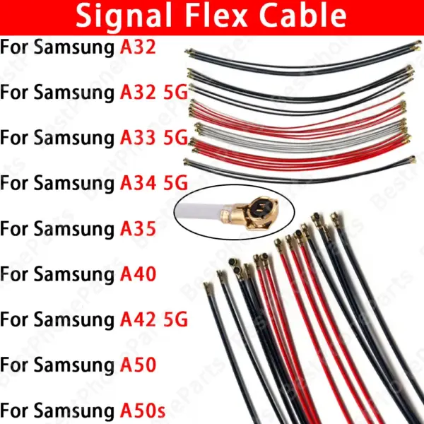 Motherboard WIFI Connect Flex New For Samsung A32 A33 A34 A35 A40 A42 A50 A50s 5G Signal Antenna Main Board Connector Flex Cable