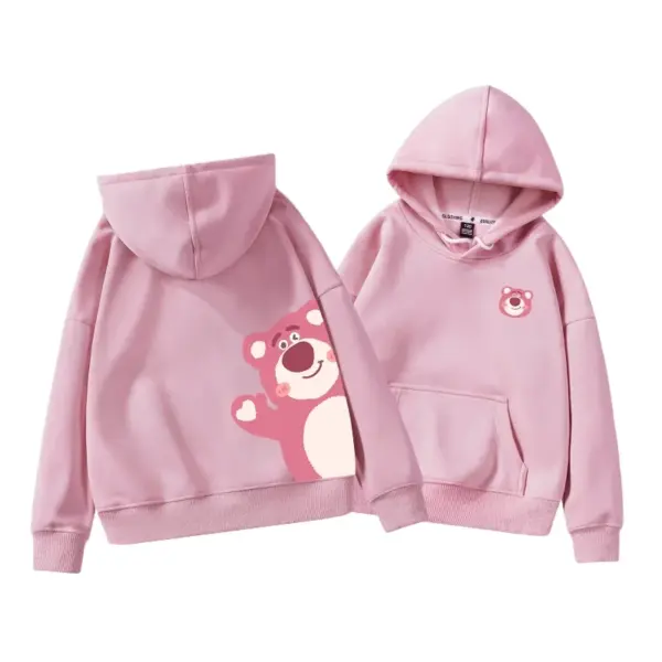 Lotso Disney Toy Story Hoodie Sweater 2024 New Spring and Autumn Hooded Top Large Size hoodie clothes hoodies anime hoodie