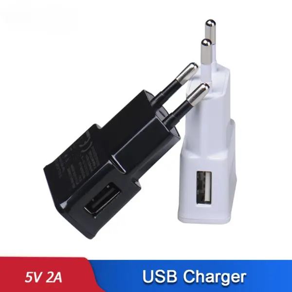 Wall USB Charger 1 Port EU plug charger adapter Mini chargersphone charger For iPhone 12 Pro Max Xiaomi Mi 9 Redmi Note 7 6 Pro