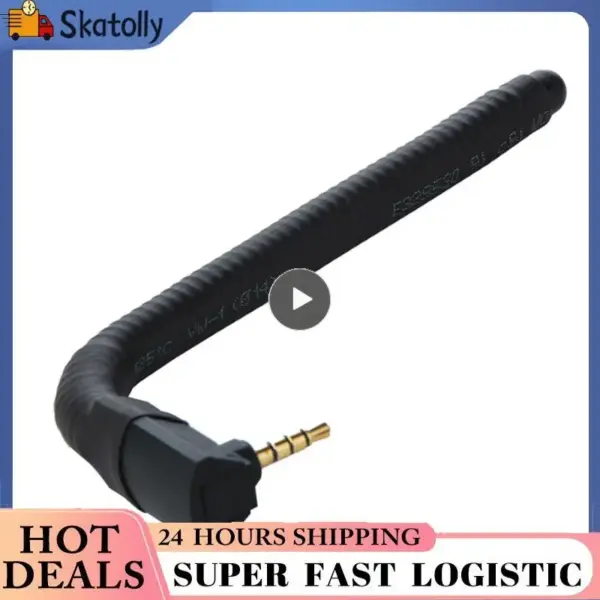 Portable 6DBI 3.5mm New AV TV FM Radio GPS TV Mobile Cell Phone Signal Strength Booster Cellular Signa Amplifier Mini Antenna