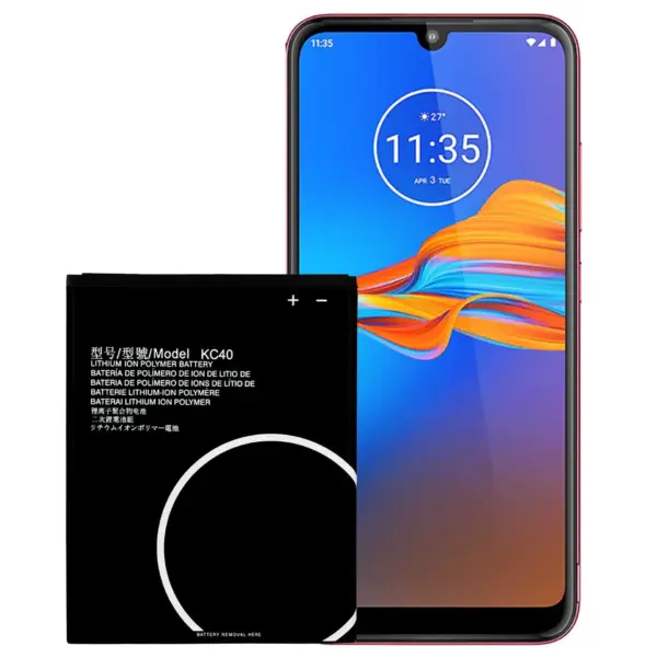 KC40 Replacement Battery For Motorola Moto E6s E6 Plus PAGA0004 PAGA0004IN PAGA0033IN High Quality Mobile Phone Bateria