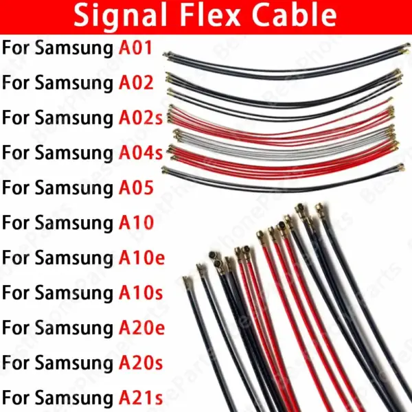 For Samsung Galaxy A01 A02 A02S A04S A05 A10 A10E A10S A20 A20S A21S New Signal Antenna Main Board Connector Flex Cable