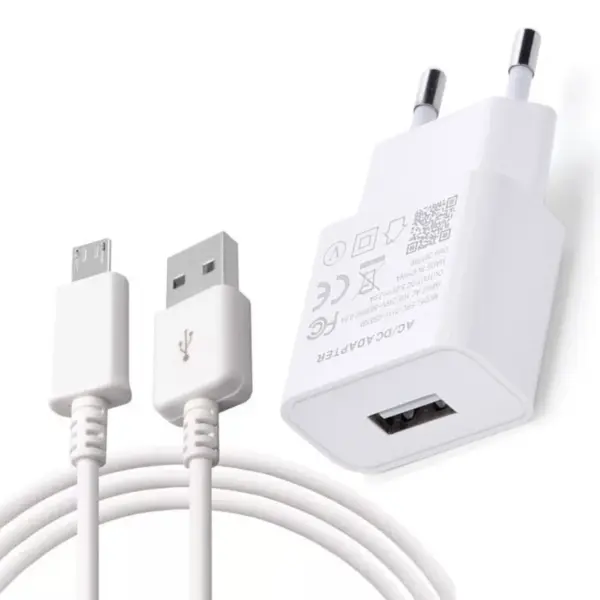 Fast Charging EU Plug Charger For Xiaomi 5C 6 8 9 SE lite 9T Pro USB Type C Cable For Redmi 4X 8X 5Plus 5A 6 6A Micro USB Cable