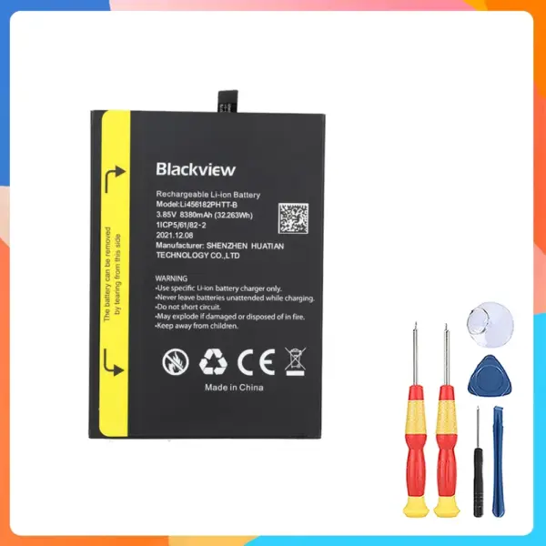 New Mobile Phone Battery High Capacity Replace For Blackview BV8800 BV9200 BV9500 BV9600 BV9700 Pro BV9800 Pro BV9900 Pro
