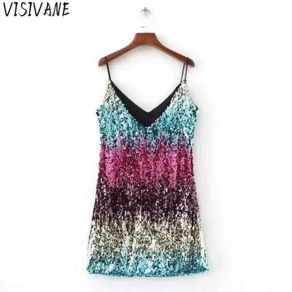 Mini Women Clothing Sexy Vintage Summer Dress for Women Y2k Fashion Elegant Party Night Club Streetwear Stage Show Casual Bling
