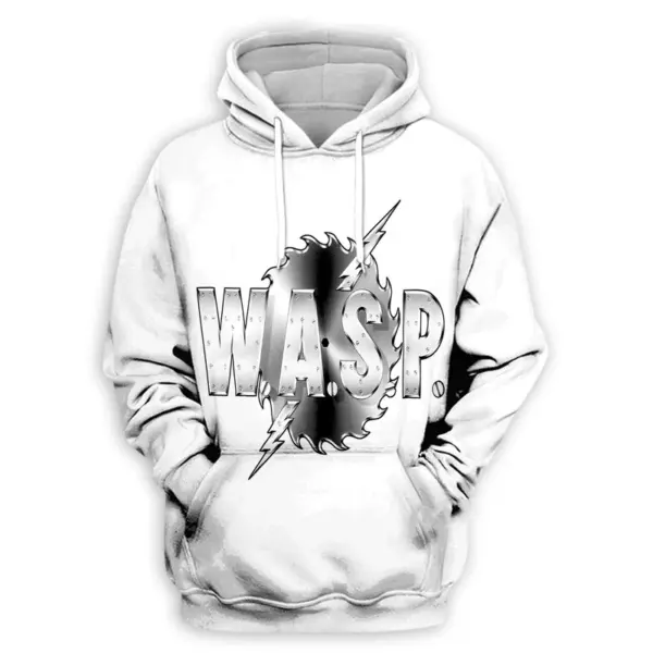 W.A.S.P Rock Band 3D Printed Hoodies Men Women Casual Streetwear Oversized Sweatshirts Hoodie Pullovers Tracksuit Man Clothing