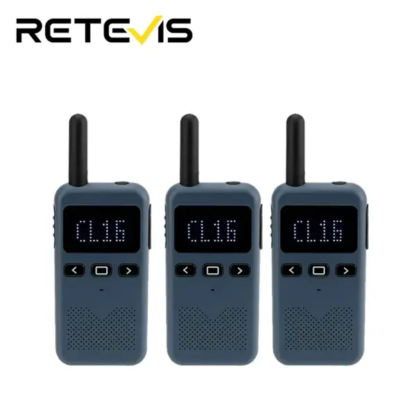 Walkie Talkie Mini Retevis USB Type C Phone RB619 PMR 446 Radio Walkie-Talkies 3pcs Two-way Radio Portable radio PTT Hotel